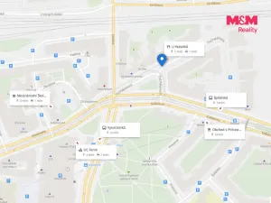 Pronájem bytu 2+1, Praha - Vysočany, Pod pekárnami, 61 m2