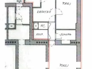 Pronájem bytu 2+1, Brno, Antonínská, 64 m2