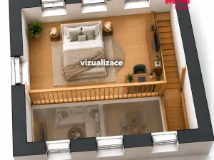 Prodej bytu 2+kk, Hostomice - Bezdědice, 42 m2