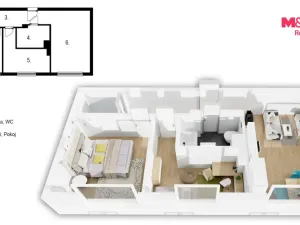 Prodej bytu 3+kk, Chrudim - Chrudim IV, Jabloňová, 54 m2