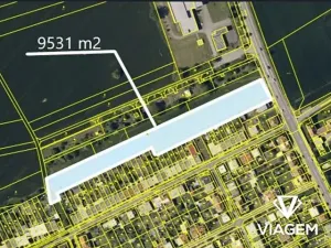 Prodej podílu zahrady, Kroměříž, 1191 m2