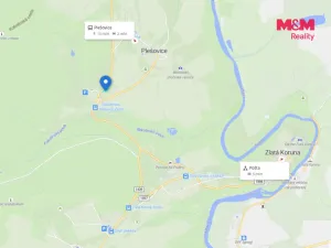 Prodej pozemku pro bydlení, Zlatá Koruna - Plešovice, 1647 m2