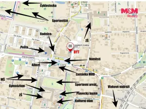 Pronájem bytu 3+kk, Čelákovice, náměstí 5. května, 84 m2