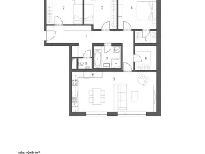 Prodej bytu 4+kk, Brno, Hlinky, 105 m2