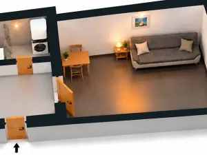 Prodej bytu 1+kk, Brno, Letní, 20 m2