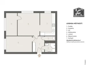 Prodej bytu 3+1, Jablonec nad Nisou, Jizerská, 60 m2