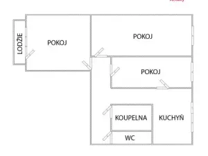 Prodej bytu 3+1, Vítězná - Huntířov, 78 m2
