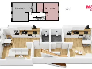 Prodej rodinného domu, Brno - Husovice, Elgartova, 184 m2