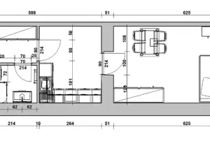 Prodej bytu 1+1, Praha - Vinohrady, Bělehradská, 41 m2