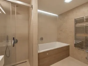 Pronájem bytu 3+kk, Praha - Podolí, Sinkulova, 107 m2