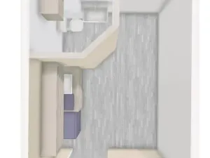 Pronájem bytu 1+kk, Praha - Břevnov, Bělohorská, 13 m2