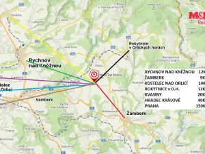 Prodej pozemku pro bydlení, Slatina nad Zdobnicí, 1000 m2