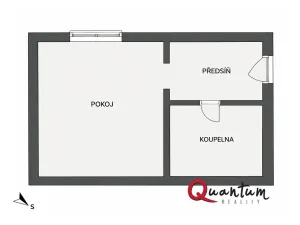 Prodej bytu 1+kk, Praha - Suchdol, Suchdolské náměstí, 19 m2