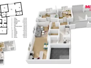 Prodej rodinného domu, Archlebov, 90 m2