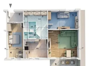 Prodej bytu 3+1, Brno, Blatnická, 72 m2
