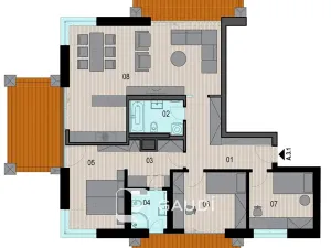 Prodej bytu 4+kk, Praha, Mezitraťová, 105 m2