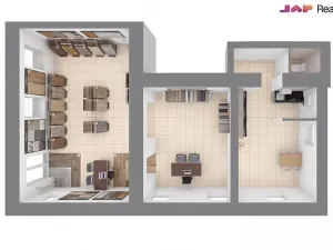 Pronájem komerční nemovitosti, Rosice, Palackého nám., 100 m2