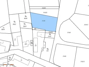 Prodej pozemku pro bydlení, Divec, 1207 m2