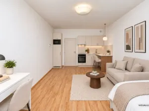 Prodej bytu 1+kk, Praha - Vysočany, Freyova, 33 m2