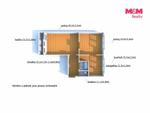 Prodej bytu 2+1, Rotava, Sídliště, 58 m2