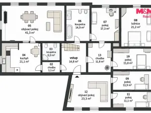 Prodej rodinného domu, Frýdlant, Hejnická, 450 m2
