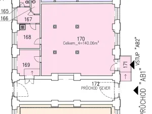 Pronájem obchodního prostoru, Šternberk, Nádražní, 140 m2