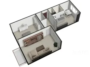 Prodej bytu 2+1, Písek, Harantova, 63 m2