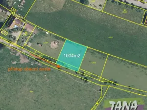 Prodej pozemku pro bydlení, Vyskeř, 1004 m2