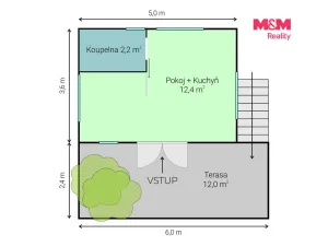 Prodej chaty, Kunvald, 14 m2