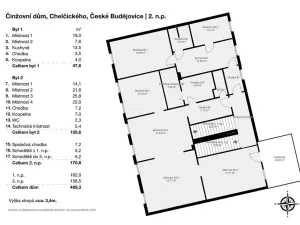Prodej vily, České Budějovice, Chelčického, 489 m2
