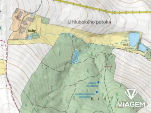 Prodej podílu lesa, Horní Krupá, 1585 m2