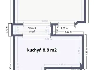 Pronájem bytu 1+1, Ondratice, 38 m2