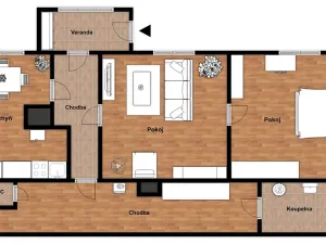 Prodej chalupy, Chlumětín, 170 m2