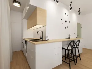 Pronájem bytu 1+kk, Ostrava - Moravská Ostrava, Na Fifejdách, 35 m2