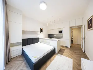 Pronájem bytu 1+kk, Praha - Vinohrady, Sázavská, 28 m2