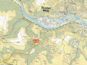 Prodej louky, Železný Brod, 5198 m2