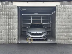 Pronájem garáže, Neratovice, U Závor, 23 m2