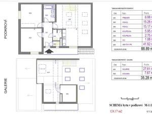 Pronájem bytu 3+kk, Praha - Vršovice, Na pahorku, 89 m2