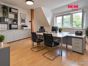 Pronájem kanceláře, Praha - Hloubětín, V Novém Hloubětíně, 162 m2