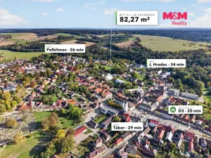 Prodej bytu 4+1, Černovice, U Mateřské školy, 82 m2