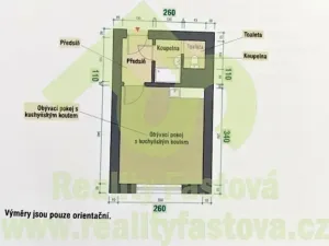 Prodej bytu 1+kk, Horní Bříza, U Vrbky, 23 m2