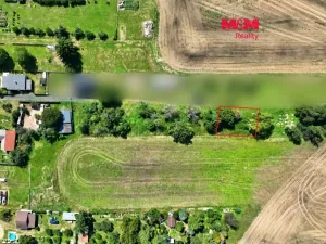 Prodej zahrady, Chlístovice, 300 m2