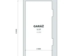 Pronájem garáže, Praha - Smíchov, Radlická, 31 m2