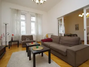 Pronájem bytu 3+1, Praha - Vinohrady, Mánesova, 108 m2