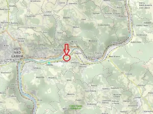 Prodej lesa, Ústí nad Labem, 9837 m2