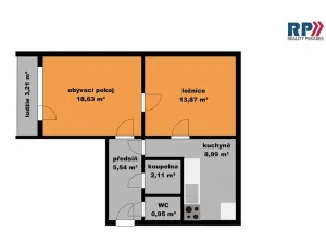 Prodej bytu 2+1, Kladno, Havanská, 50 m2