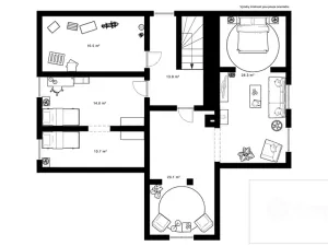 Prodej rodinného domu, Mirovice, Táborská, 200 m2
