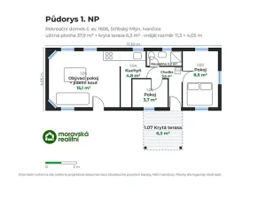 Prodej chaty, Ivančice, 38 m2