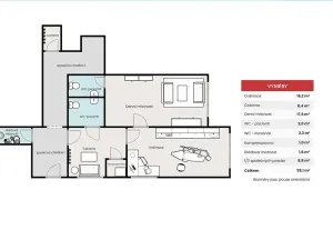 Prodej ordinace, Praha - Modřany, Mráčkova, 59 m2