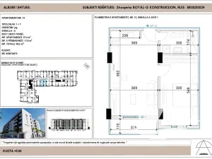 Prodej bytu 2+kk, Drač, Albánie, 57 m2